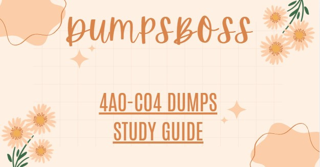 How DumpsBoss Makes 4A0-C04 Exam Success Achievable