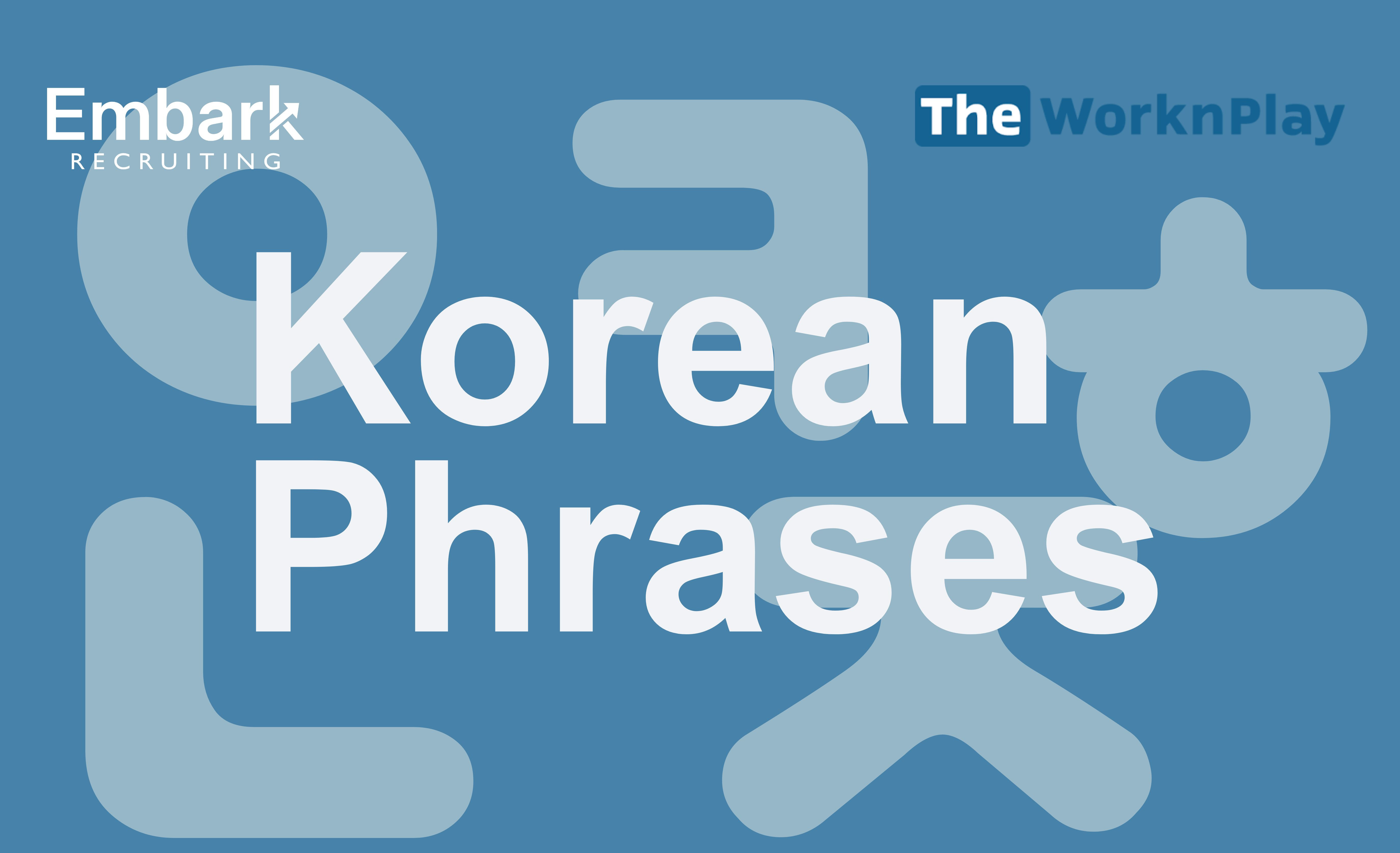 Key Korean Phrases for Daily Life
